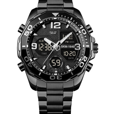 Southeast Asian Spiral Stainless Steel Young Men's Watch