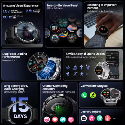 HAYLOU Solar 5 LS20 Smart Bluetooth Watch International Edition
