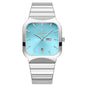 Square Double-point Casual Couple Functional Watch
