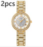 Gypsophila Diamond Shiny Rose Gold Quartz Watch