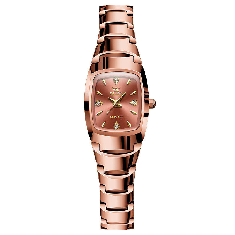 Tungsten Steel Quartz Watch Women's Watch Fashion
