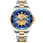 Business Quartz Mens Waterproof Round Watch
