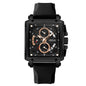 Simple Business Tape Mens Calendar Watch