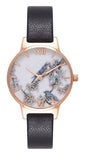Fine strap ladies watch cuckoo fashion stainless steel with rose gold quartz watch
