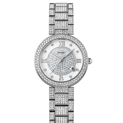 Gypsophila Diamond Shiny Rose Gold Quartz Watch