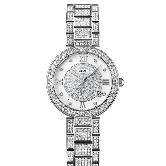 Gypsophila Diamond Shiny Rose Gold Quartz Watch