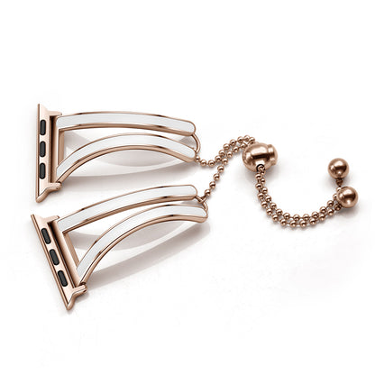 Suitable For   Watch Strap Female Rose Gold Stainless Steel