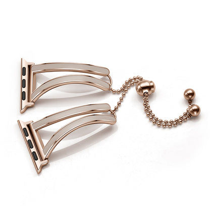 Suitable For   Watch Strap Female Rose Gold Stainless Steel