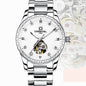 Watch Female Automatic Mechanical Watch Fashion Trend Rose Gold Waterproof Brand Diamond Female Watch