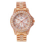 Fashion Luxury Full Diamond Steel Band Ladies Quartz Watch