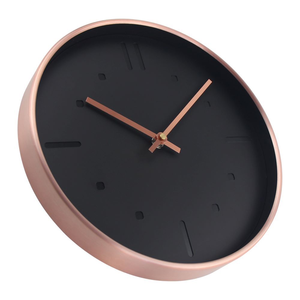 Rose Gold Digital Clock Wall Watch High-end Living Room Bedroom Clock