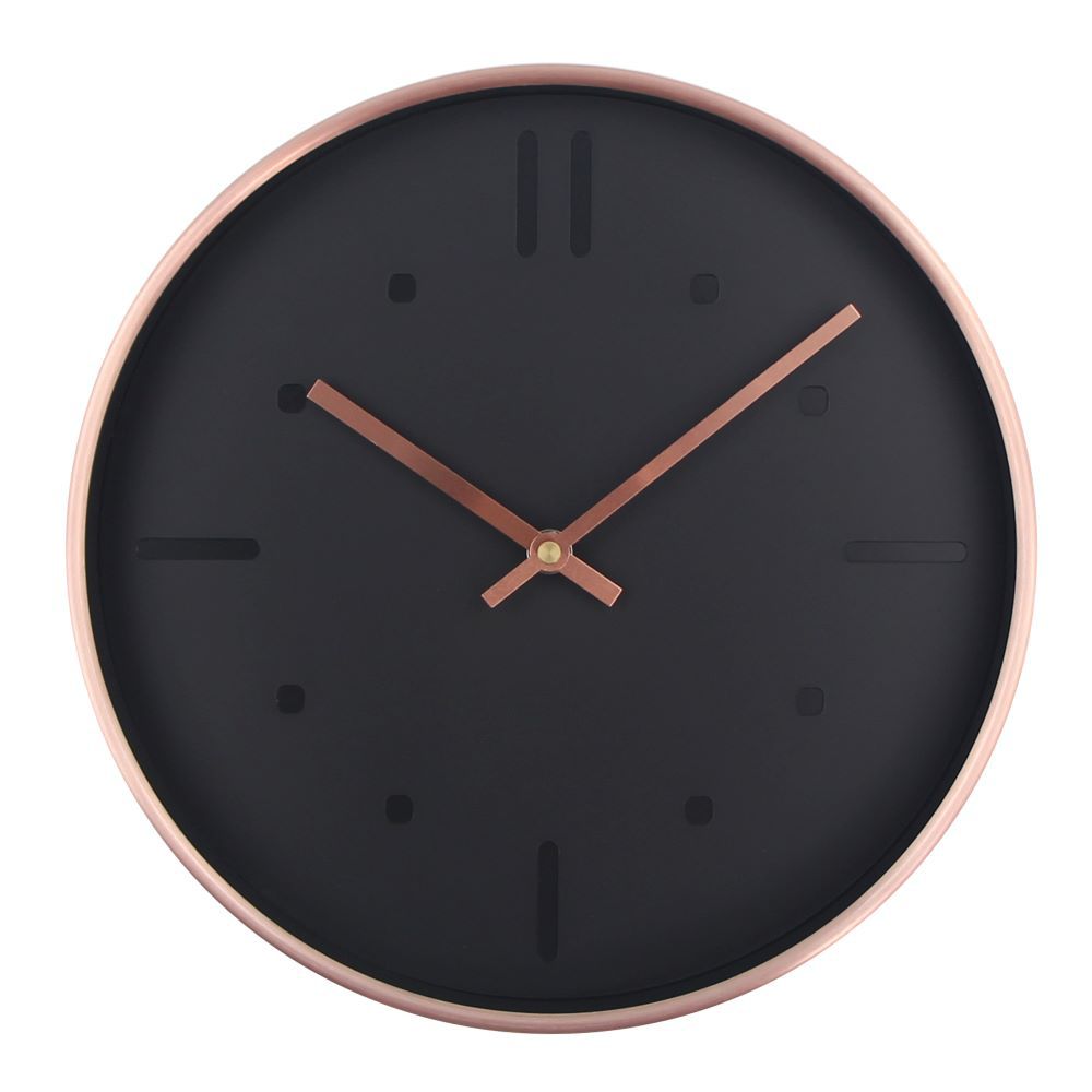 Rose Gold Digital Clock Wall Watch High-end Living Room Bedroom Clock