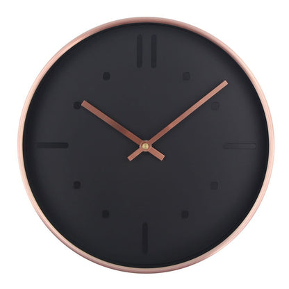 Rose Gold Digital Clock Wall Watch High-end Living Room Bedroom Clock