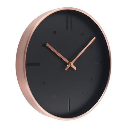 Rose Gold Digital Clock Wall Watch High-end Living Room Bedroom Clock