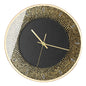 Simple Striped Luxury Rose Gold Wall Clock Living Room Bedroom Wall Watch Personality Creative Black Gold Art Atmosphere Clock