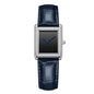 Couple Leather Watch Strap Simple Square Student's Watch Waterproof