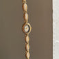 Women's Agate Bead Bracelet Watch