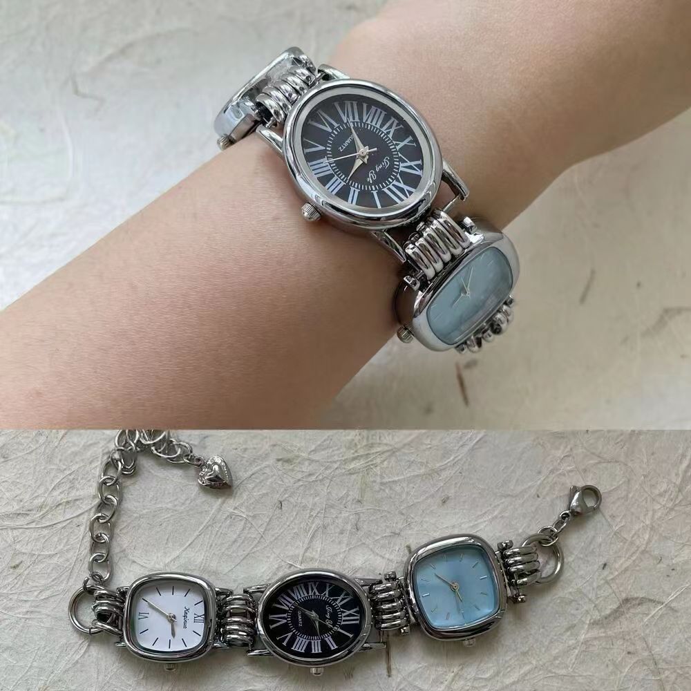 Niche Watches Clocks Bracelets Punk Vintage Retro Style