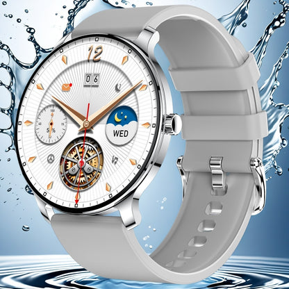 2025 New 1.43-inch AMOLED Screen Disc Ultra Thin Smart Watch Fitness Tracker