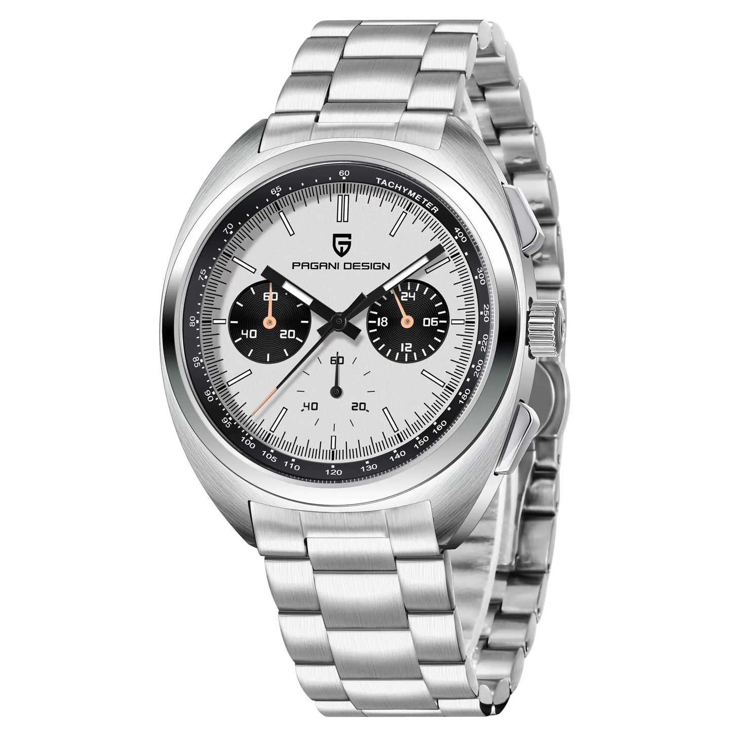 Men's Multifunctional Timing Luminous Quartz Watch