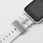 Suitable For Silicone Strap With Diamonds 26 English Letters Fashion Alloy Strap