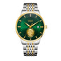 Waterproof Transparent Bottom Business Men's Mechanical Watch