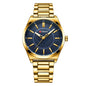 Mens Simple Business Waterproof Bar-Clasp Watch