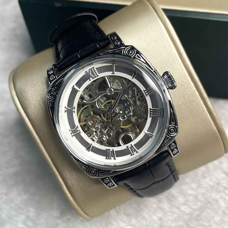 Hollow Out Business Watch Fashion Trendy Sports