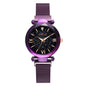 Starry Quartz Watch Lazy Magnet Strap