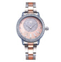 Rose Gold Alloy Women's Quartz Watch