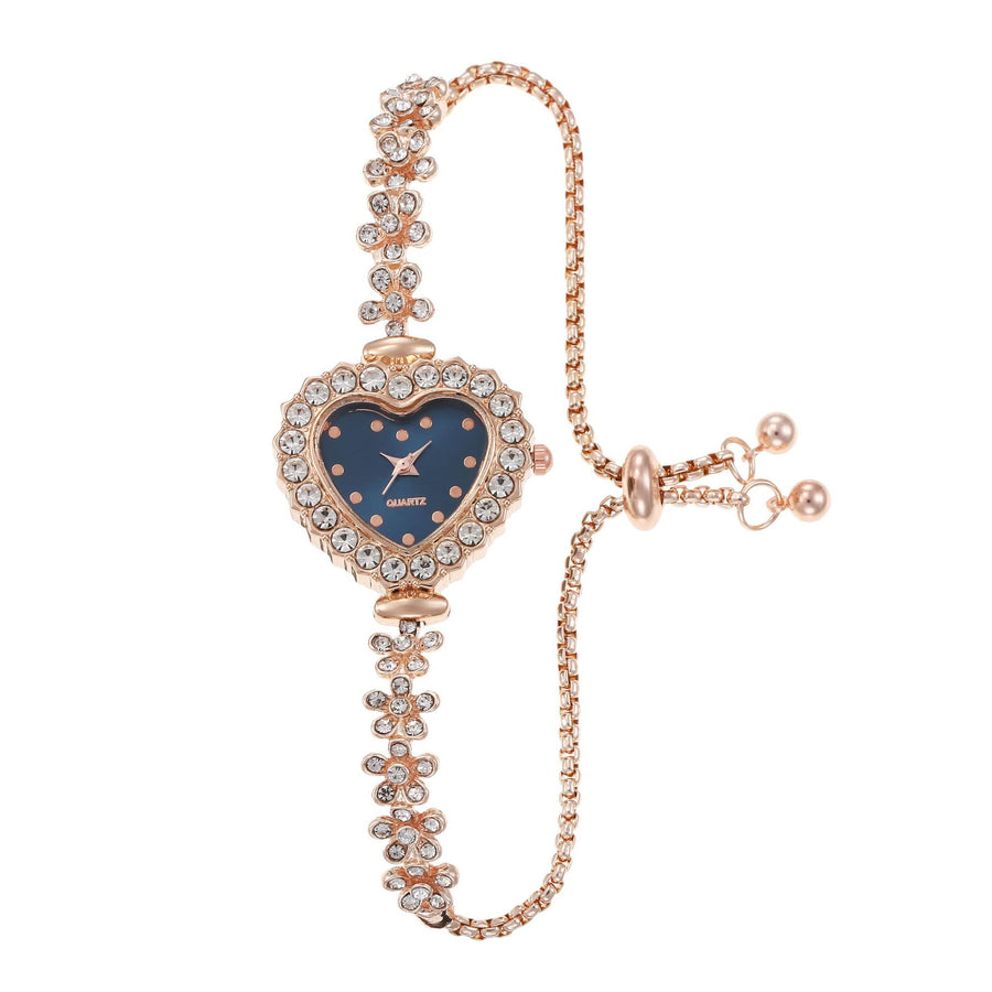 Flower Chain Diamond-embedded Love Women's Elegant All-match Watch