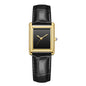 Couple Leather Watch Strap Simple Square Student's Watch Waterproof