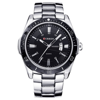 Mens Waterproof Calendar Fashion Quartz Mens Watch
