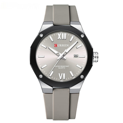 Large-dial Calendar Mens And Couples Watches, Sporty