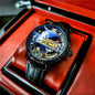 Automatic Mechanical Men's Watch Double-sided Hollow Waterproof