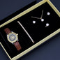 New Ladies Watch Good-looking Cross-border Valentine's Day Watch Jewelry Suit With Decoration