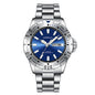Mens Large-Dial Waterproof Dual-Date Business Watch
