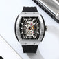 Men's Wine Barrel Mechanical Watch Waterproof Luminous Scale Pointer Automatic Mechanical