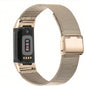 Alloy Strap With Card Buckle Fine Mesh Watch Strap