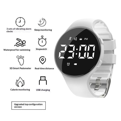 Smart Electronic Watch A Silent Vibrating Alarm Clockyour Ultimate Wake-up Gadget For Students