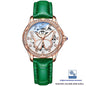 Butterfly Dial Fashion Diamond-embedded Watch Women's Waterproof Automatic Mechanical Watch