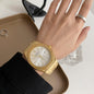 Simple And Stylish Oak Sports Large Dial