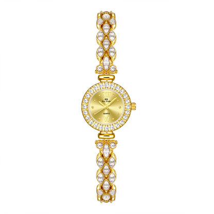 Baita Starry Horse Eye Zircon Light Luxury Exquisite Mermaid Watch