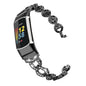 Creative All-match VO Full Diamond Metal Stainless Steel Strap