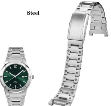 F-80 Series Watch Notch Rubber Sports Watch Strap Accessories Men