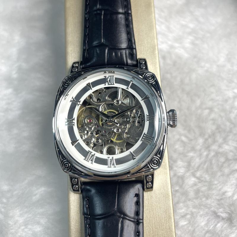 Hollow Out Business Watch Fashion Trendy Sports