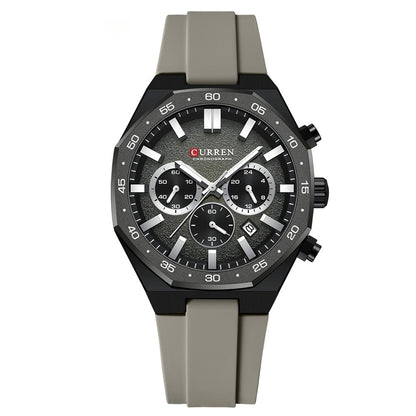 Calendar Waterproof Six-hand Mens Watch
