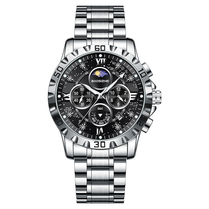 Men's Business Non-mechanical Luminous Waterproof Quartz Fashion Watch