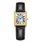 Couple Leather Watch Strap Simple Square Student's Watch Waterproof