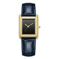 Couple Leather Watch Strap Simple Square Student's Watch Waterproof